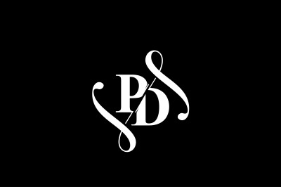 PD Monogram logo Design V6