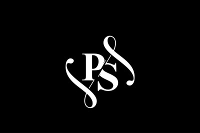 PS Monogram logo Design V6