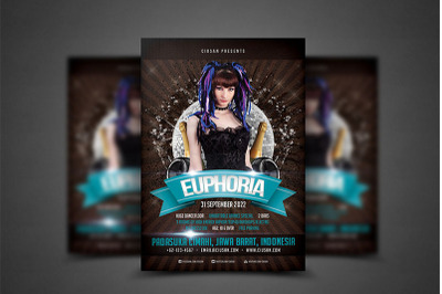 Euphoria Flyer Template