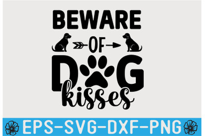 DOG SVG Quotes T shirt Design Template