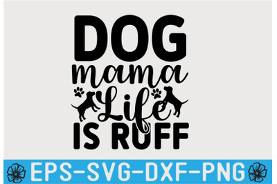 DOG SVG Quotes T shirt Design Template