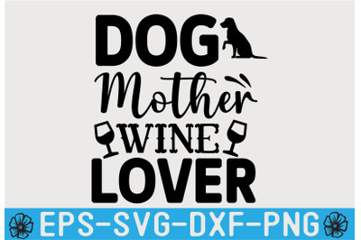 DOG SVG Quotes T shirt Design Template