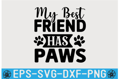 DOG SVG Quotes T shirt Design Template