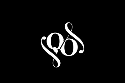 QO Monogram logo Design V6