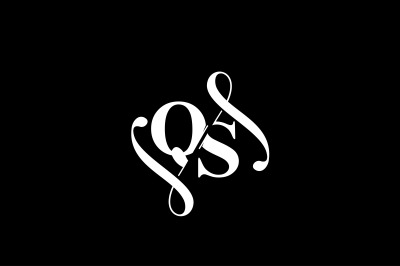 QS Monogram logo Design V6