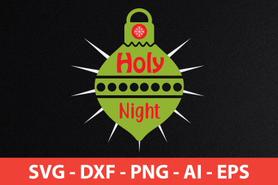 O Holy Night svg cut file