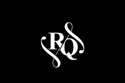 RQ Monogram logo Design V6