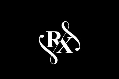 RX Monogram logo Design V6