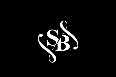 SB Monogram logo Design V6