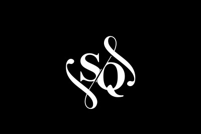 SQ Monogram logo Design V6