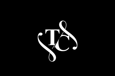 TC Monogram logo Design V6