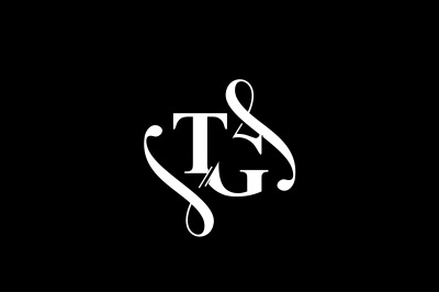 TG Monogram logo Design V6