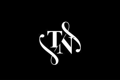 TN Monogram logo Design V6
