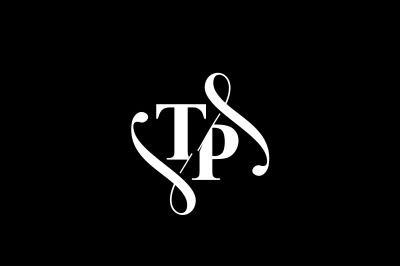 TP Monogram logo Design V6