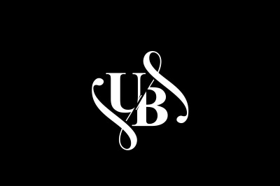 UB Monogram logo Design V6