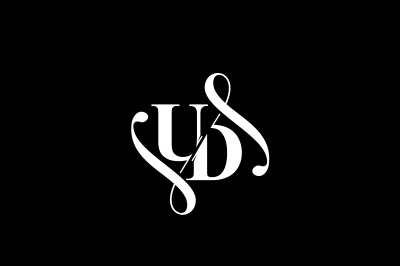 UD Monogram logo Design V6