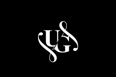 UG Monogram logo Design V6