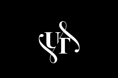 UT Monogram logo Design V6