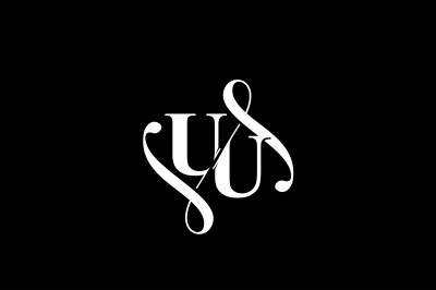 UU Monogram logo Design V6