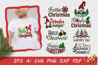 Christmas sublimation set