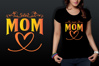 mom t shirt cut file