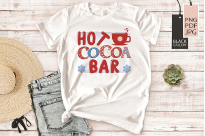 Cocoa Bar Sublimation | Hot Cocoa Bar