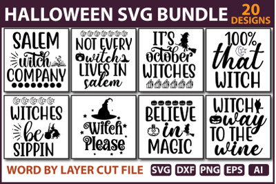 Halloween SVG Bundle