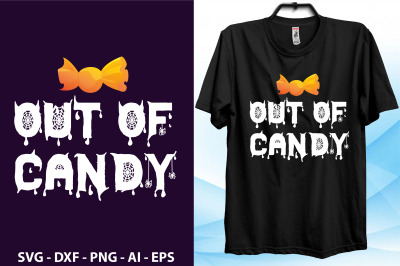 Out of candy t shirt cut file