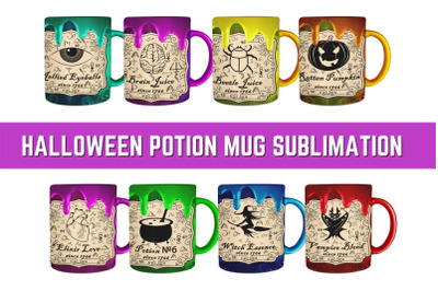 Halloween Potion Mug Sublimation