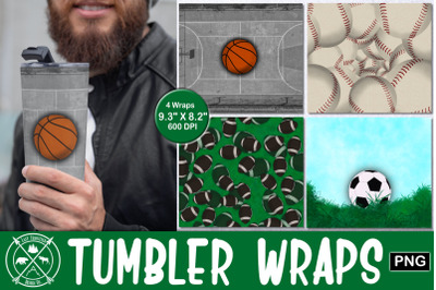 Sports Skinny Tumbler Wrap Sublimation|Tumbler PNG