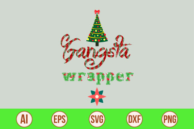 Gangsta wrapper svg