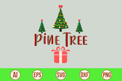 Pine Tree svg cut file