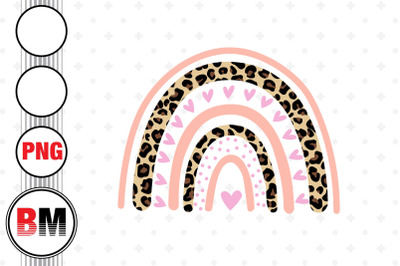 Rainbow Leopard PNG Files