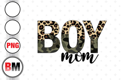 Boy Mom Leopard Camo PNG Files