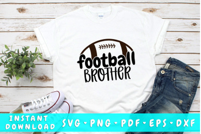 Football brother SVG