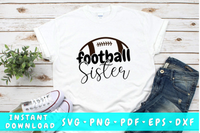 Football sister SVG