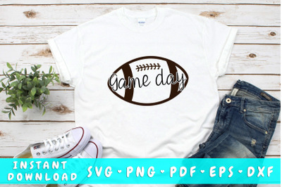 Game day football SVG