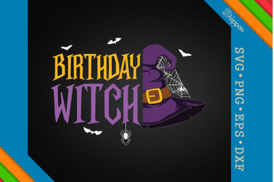 Birthday Witch Funny Halloween Gift