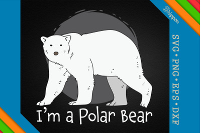 Halloween Costume I&#039;m A Polar Bear