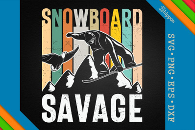 Snowboard Savage Freestyle Snowboarding