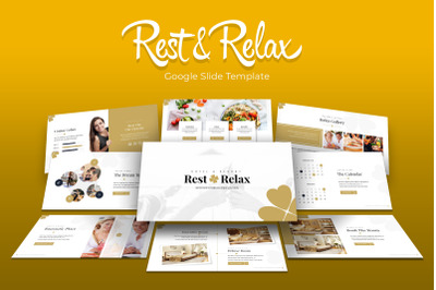 Rest &amp; Relax Google Slide Template