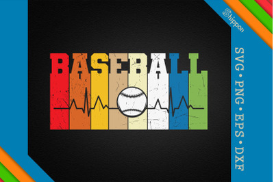 Baseball Heartbeat For Baseball Players