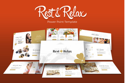 Rest &amp; Relax Power Point Template