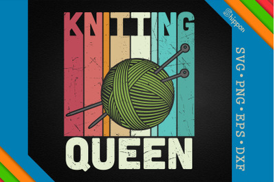 Knitting Queen Knitting Quote