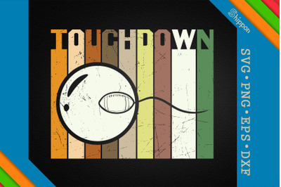 Touchdown Funny Football Father