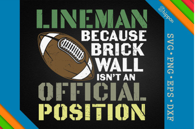 Brick Wall Isn&#039;t An Official Position