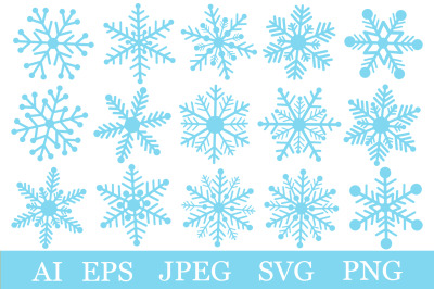 Snowflakes SVG. Christmas Snowflakes. Snowflakes graphics