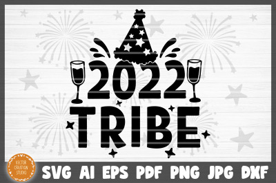 2022 Tribe Happy New Year SVG Cut File