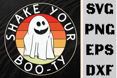 Halloween Ghost Shake Your Boo-ty