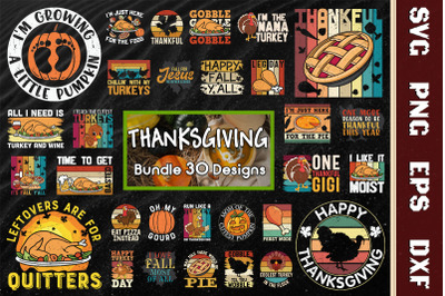 Thanksgiving Designs Bundle